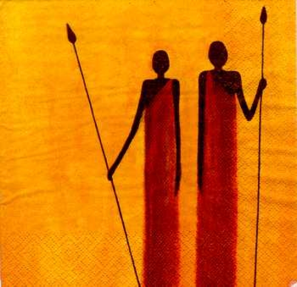 Serviette Massai Tradition
